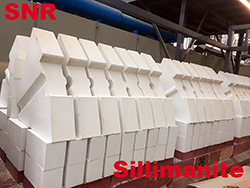 sillimanite blocks for glass furnace